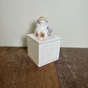 Michel & Company VINTAGE whimsical ceramic‎ Best Friends Forever Piggy Bank